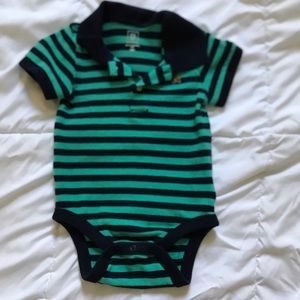 Baby Gap polo onesie